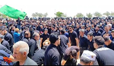فیلم/ خراسان‌شمالی سراسر در سوگ و عزای تاسوعای حسینی