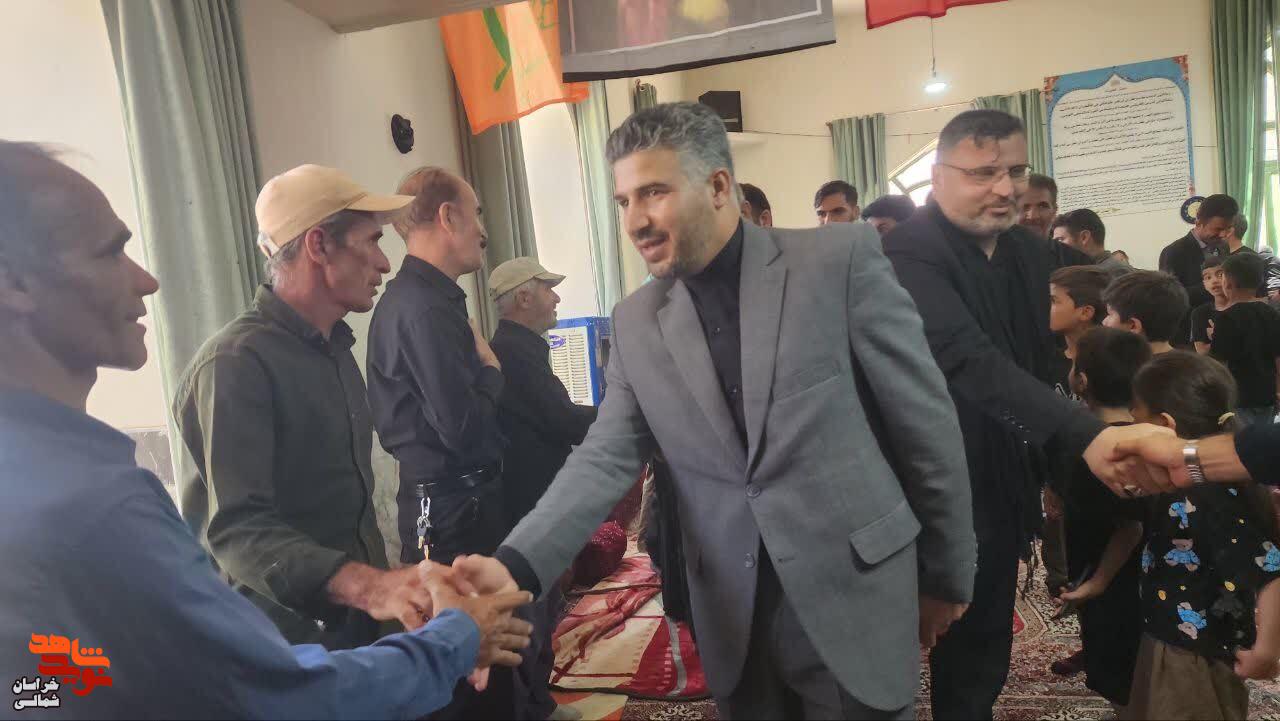 رئیس مجمع نمایندگان استان خراسان شمالی با خانواده ایثارگران دیدار کرد