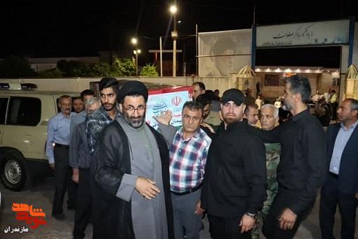 مراسم شب وداع با پیکر مطهر شهید حملات رژیم صهیونیستی «حاج سلیمان سلیمانی» در شهرستان نور +تصاویر