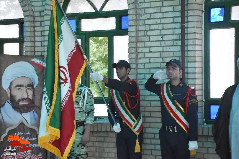 گلزار شهدای شهرستان اسفراین عطر افشانی شد