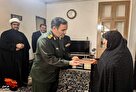 تصاویر/دیدار سرهنگ پاسدار «مهدی الهی‌راد» با خانواده شهید اقتدار «مدنی...