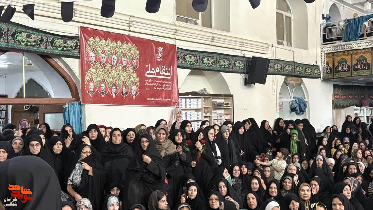 تصاویر/اجتماع مردم شیروان در محکومیت جنایات رژیم صهیونی با حضور مجری حماسه ساز صدا و سیما