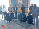تصاویر/ آیین عطر افشانی گلزار مطهر شهدای گمنام