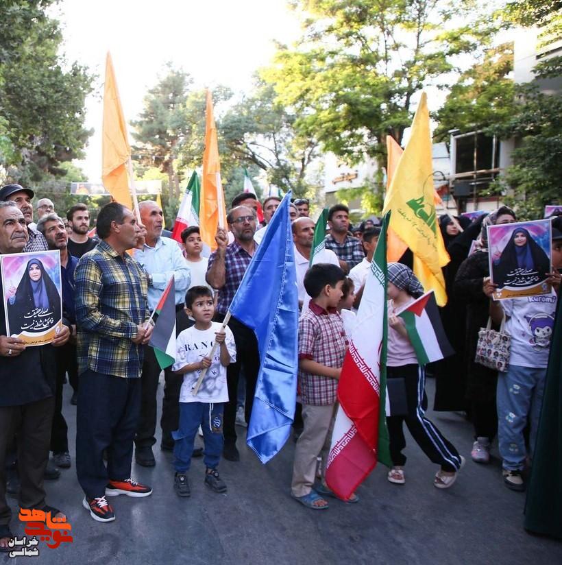 اجتماع بزرگ اقتدار زینبی در بجنورد