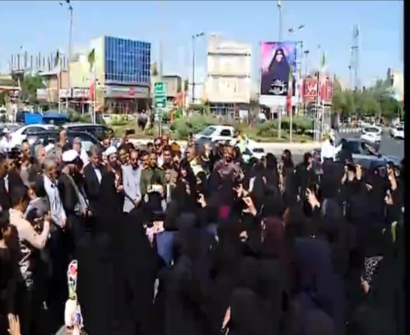کلیپ/ استقبال اهالی خراسان شمالی از بانوی حماسه ساز رسانه 
