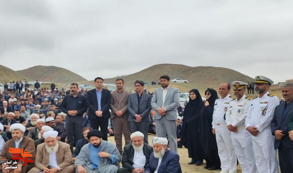 تصاویر/جلوه ماندگار از تشییع پیکر مطهر شهید مدافع وطن «حامد ربانی»