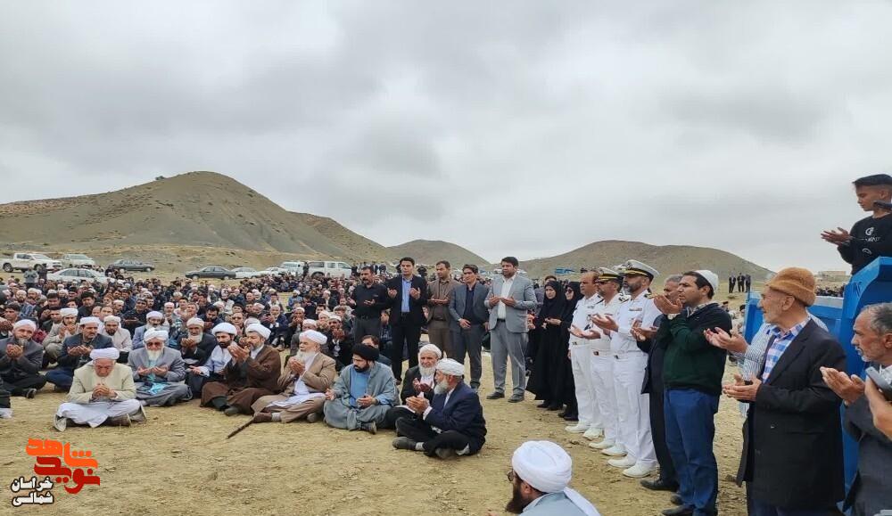 تصاویر/جلوه ماندگار از تشییع پیکر مطهر شهید مدافع وطن «حامد ربانی»