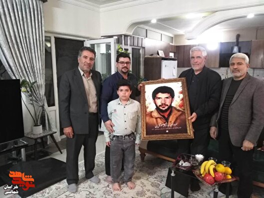 دیدار با خانواده شهید «سید ابراهیم آل نبی»
