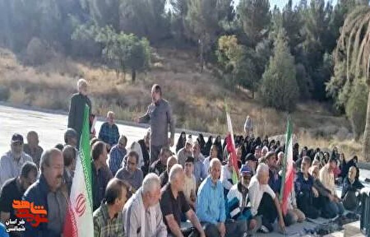 تجدید میثاق پیشکسوتان دفاع مقدس و مقاومت خراسان شمالی با شهدا+ تصاویر