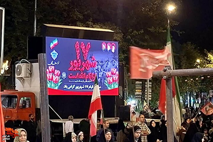 تصاویر/ میدان داری مردم خراسان شمالی در شب یکصد و نود و یکمین شب دفاع از...