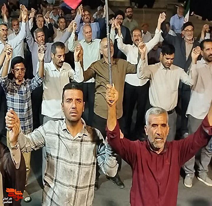 تصاویر/ میدان داری مردم خراسان شمالی در شب یکصد و نود و یکمین شب دفاع از وطن