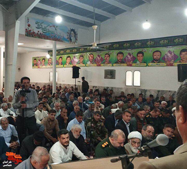 بیست‌ و هفتمین یادواره شهدای روستای ناوه برگزار شد