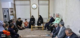 دیدار معاون رئیس‌جمهور با خانواده شهید اهل سنت...