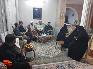 تصاویر/ دیدار مسئولان شهرستان شیروان با همسر معظم...