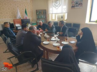 جلسه هماهنگی و برنامه‌ریزی یادواره شهدای شهر زیارت...