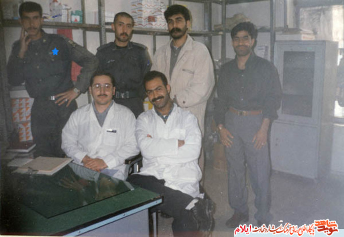 شهید سجاد چراغی از شهدای نیروی انتظامی 