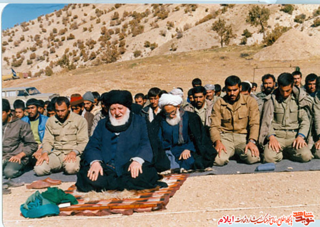  رزمندگان در مناطق مختلف عملیاتی استان ایلام در دوران دفاع مقدس