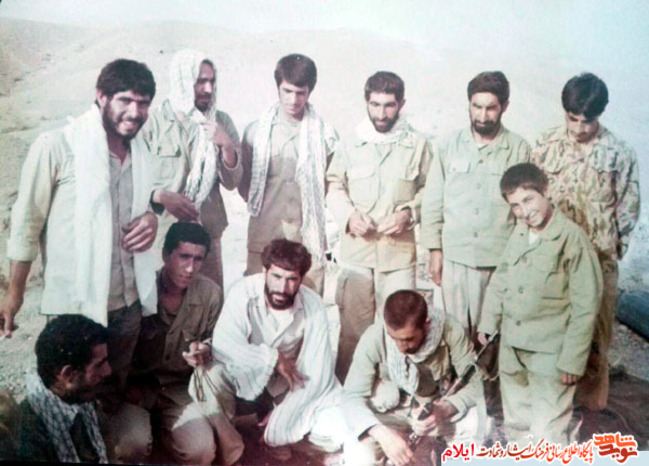 تصاویری از رزمندگان دلیر استان ایلام در مناطق جبهه و جنگ