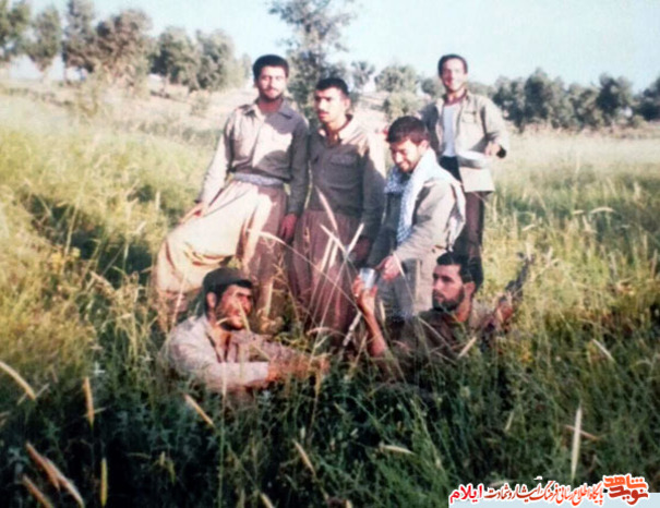 تصاویری از رزمندگان دلیر استان ایلام در مناطق جبهه و جنگ
