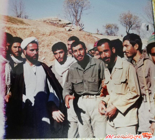 تصاویری از رزمندگان دلیر استان ایلام در مناطق جبهه و جنگ