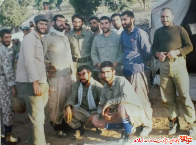 تصاویری از رزمندگان دلیر استان ایلام در مناطق جبهه و جنگ