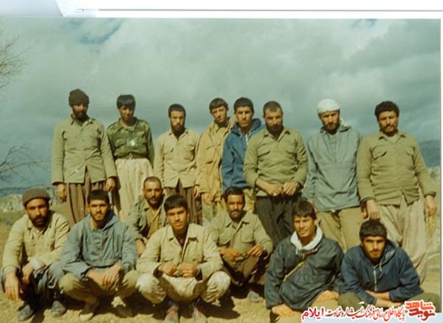 تصاویری از رزمندگان ایلامی در دوران دفاع مقدس