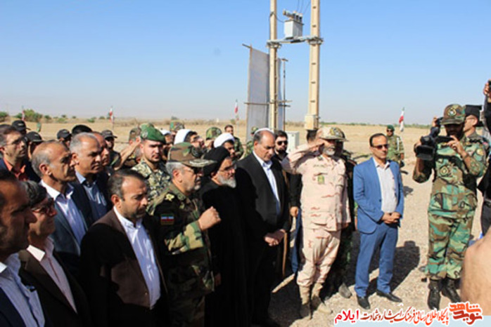 یادواره خلبان شهید غلامرضا چاغروند در روستای جلیز شهرستان دهلران