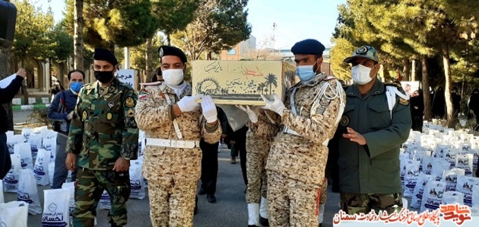 مراسم استقبال از شهید گمنام در شهرستان شاهرود
