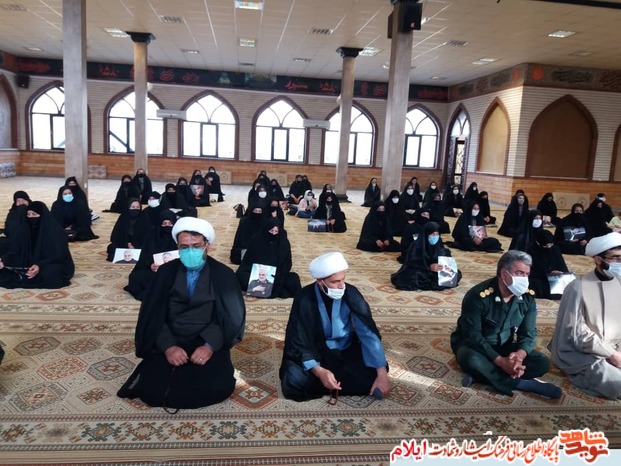 یادواره 35 زن شهید گرانقدر شهرستان ملکشاهی برگزار شد
