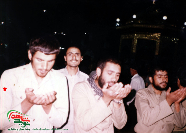 شهید روح الله کاوه بروجنی و همرزمان