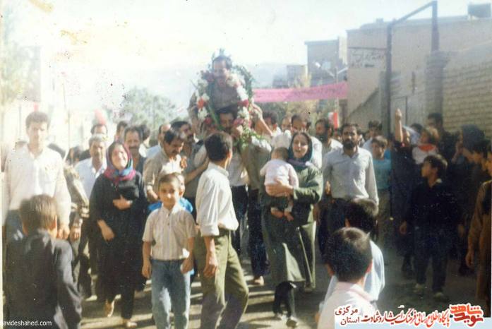 بازگشت از اسارت آزاده سر افراز جواد محمودی