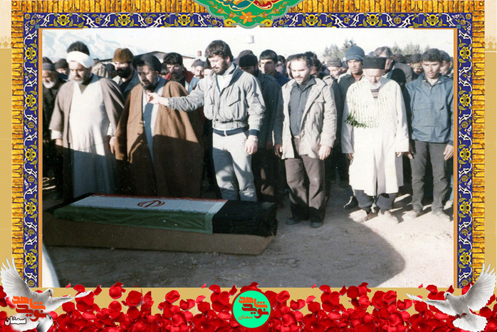 مراسم تشییع پیکر مطهر شهید علی‌اکبر تیموری