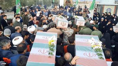 مراسم استقبال از شش شهید گمنام خوشنام - یکم دیماه ۱۴۰۱ یادمان شهدای گمنام شهرستان سمنان، کوشک امام رضا (ع)