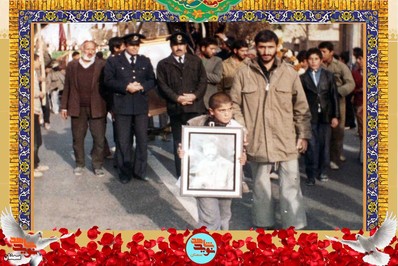 مراسم تشییع پیکر شهید والامقام عباس داودی