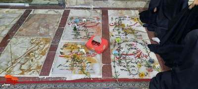 گلباران گلزار شهدای امامزاده یحیی (ع) شهرستان سمنان - پنجشنبه سیزدهم بهمن ۱۴۰۱