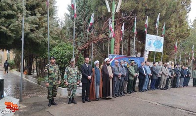 گلباران گلزار شهدای شهرستان شاهرود - چهارشنبه دوازدهم بهمن ۱۴۰۱