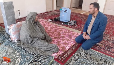 دیدار رئیس بنیاد شهید شهرستان شاهرود با مادر گرامی شهید والامقام محمدعلی یونسیان- بیست و یکم اسفندماه ۱۴۰۱ شهرستان شاهرود