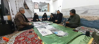 دیدار مسئول گروه فرهنگی یاد یاران با خانواده معظم شهید مدافع حرم حسین تابسته- بیست و یکم اسفندماه ۱۴۰۱ شهر کلاتهخیج