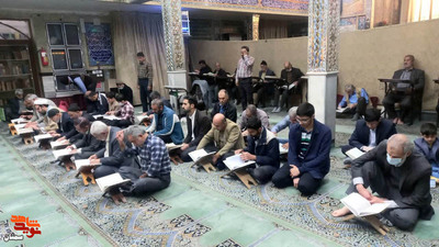 محفل انس با قرآن کریم- دوشنبه هفتم فروردین‌ماه ۱۴۰۲ مسجد امام جعفر صادق (ع) شهرستان سمنان