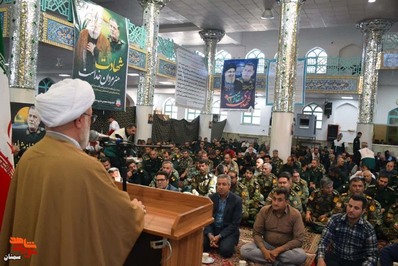 مراسم بزرگداشت شهیدان سید حسن نصرالله و عباس نیلفروشان- چهاردهم مهرماه ۱۴۰۳ حسینیهاعظم مدرسه قلعه شهرستان شاهرود