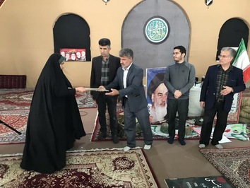 یادواره شهید والامقام محمدصادق برجسته‌ملکی- بیست و نهم فروردین ۱۴۰۴ گلزار شهدای شهر مجن